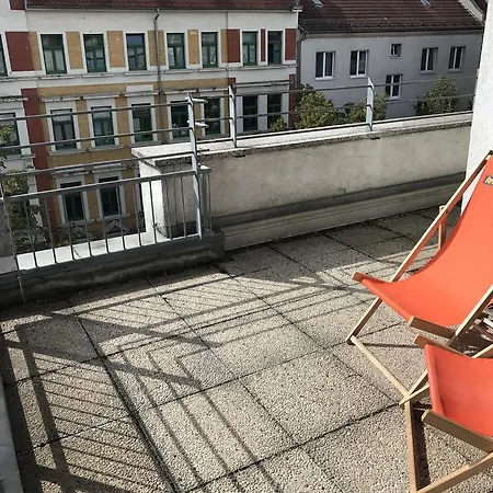 Exklusive Mit Dachterrasse In Schleussig 公寓 *