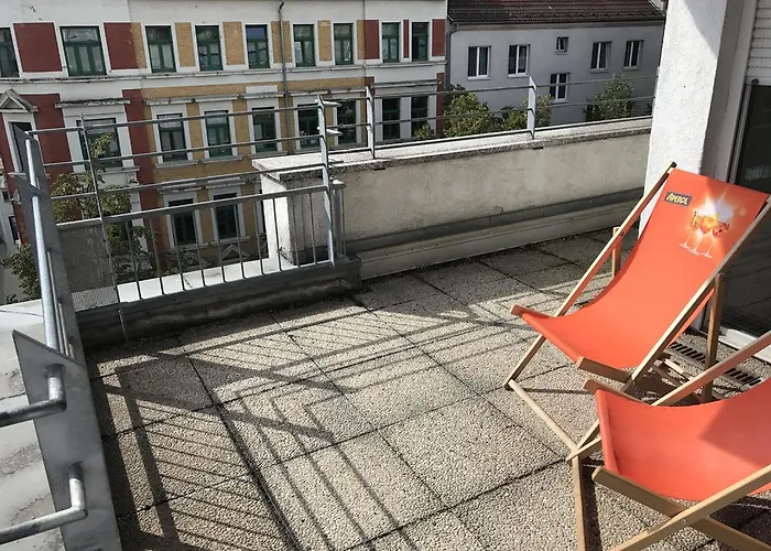 Exklusive Mit Dachterrasse In Schleussig Apartamento *